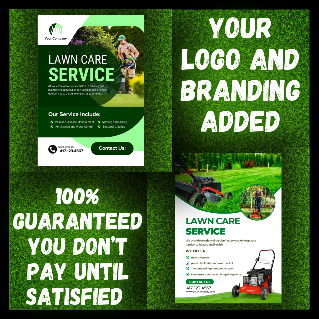 Lawn & Landscaping - Flyer 4