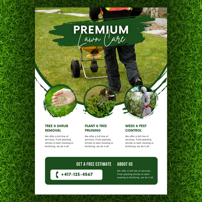 Lawn & Landscaping - Flyer 1