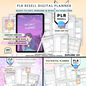 Minimalist PLR Digital Planner - Canva