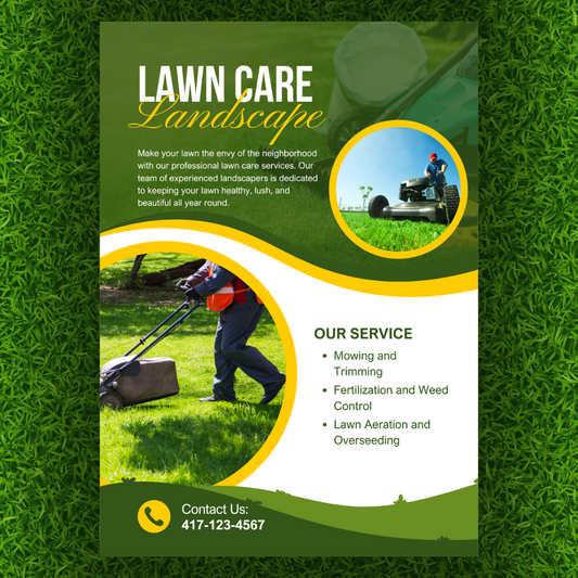 Lawn & Landscaping - Flyer 2