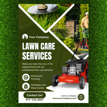 Lawn & Landscaping - Flyer 3