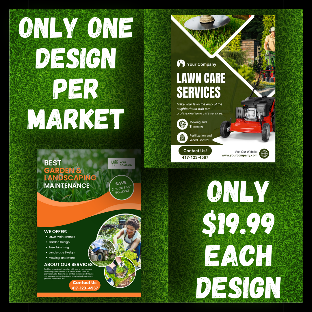 Lawn & Landscaping - Flyer 4