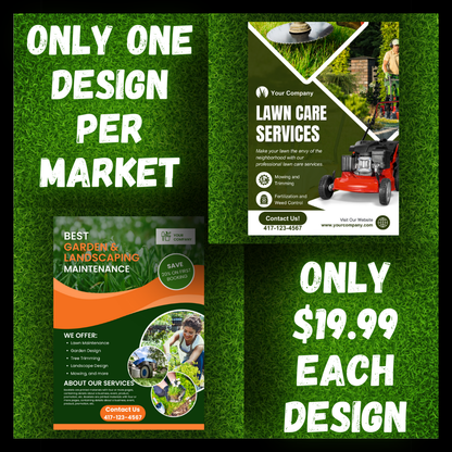 Lawn & Landscaping - Flyer 4