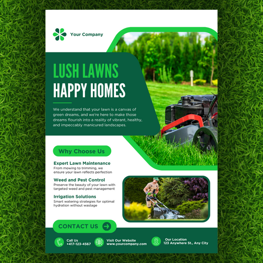 Lawn & Landscaping - Flyer 5