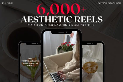 6000+ Aesthetic Faceless Video Reels