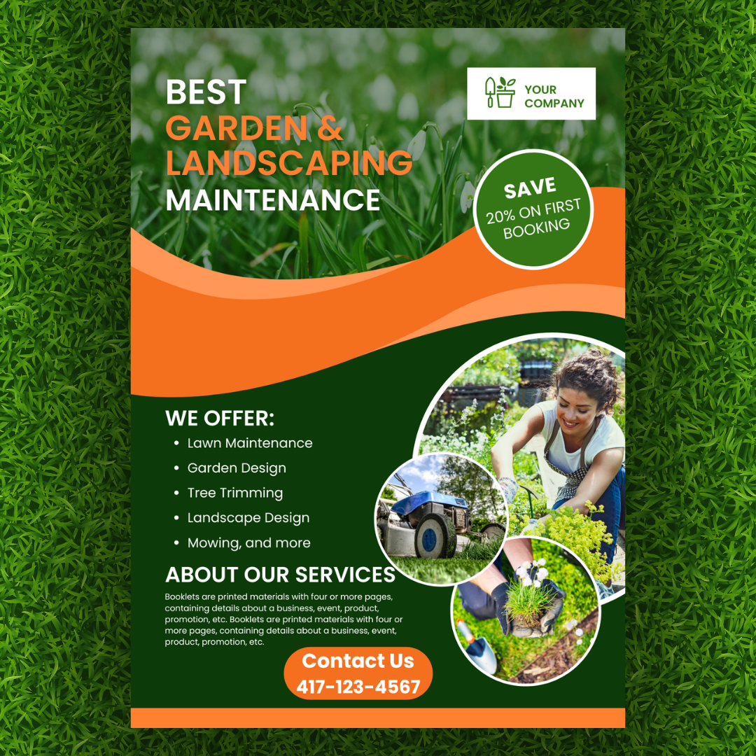 Lawn & Landscaping - Flyer 8