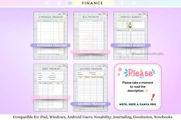 Minimalist PLR Digital Planner - Canva