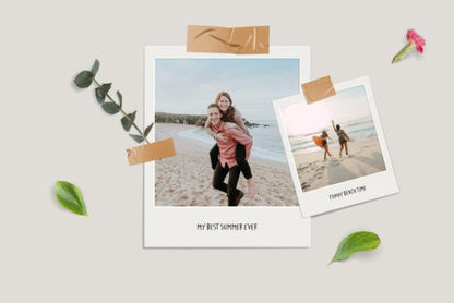 Polaroid Photo Templates Big Set