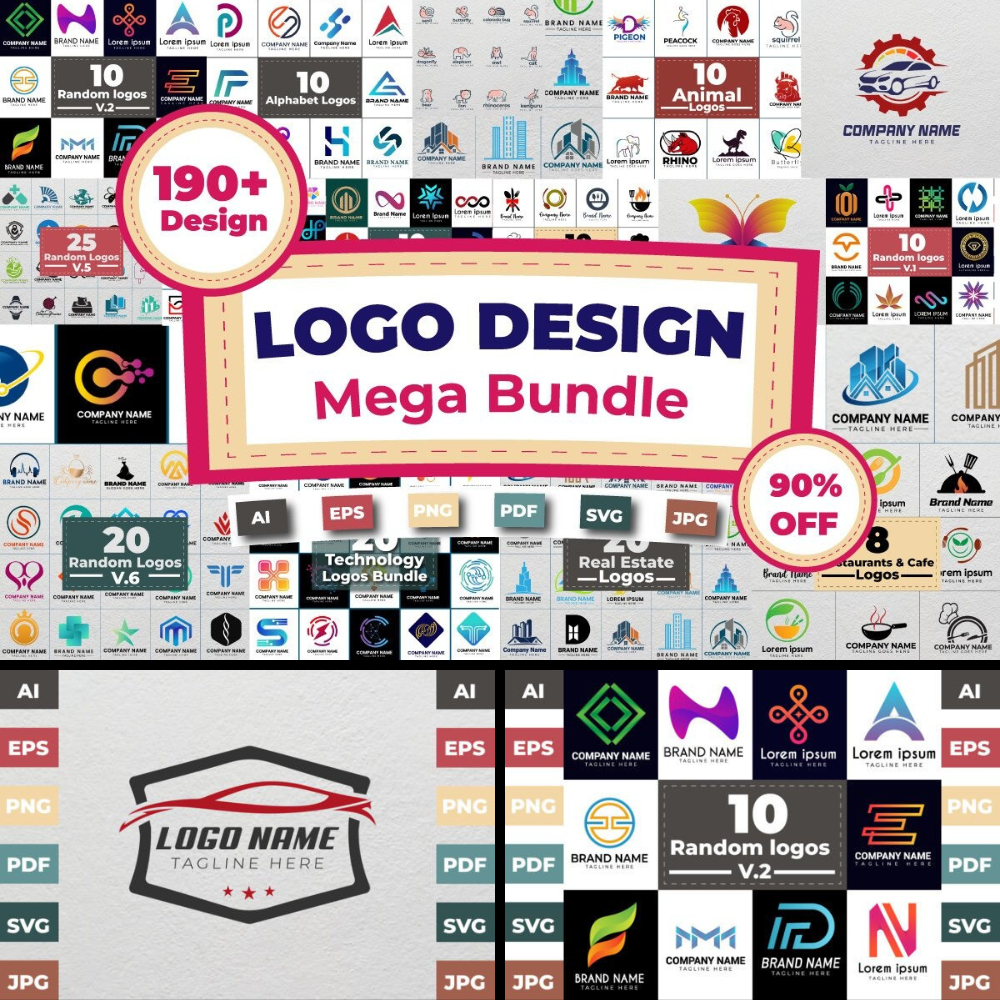 Logo Design Mega Bundle