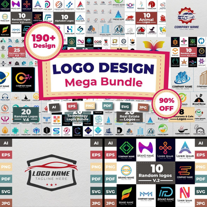 Logo Design Mega Bundle