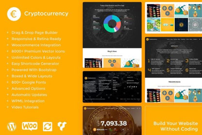 Cryptocurrency WordPress Theme