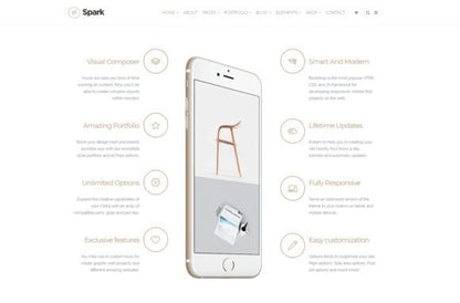 Spark Drag & Drop WordPress Theme