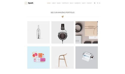 Spark Drag & Drop WordPress Theme