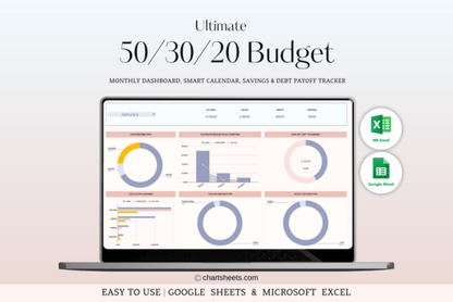 Monthly Budget Spreadsheets Templates